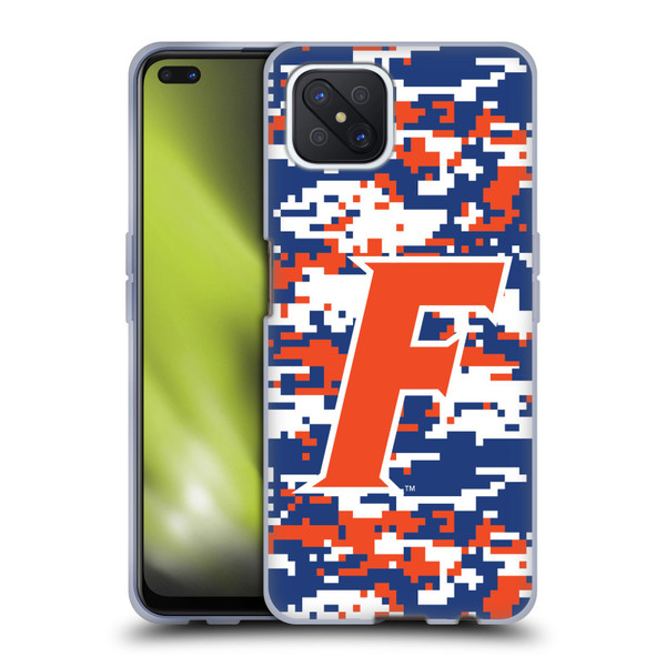 University Of Florida UF University Of Florida Digital Camouflage Soft Gel Case for OPPO Reno4 Z 5G