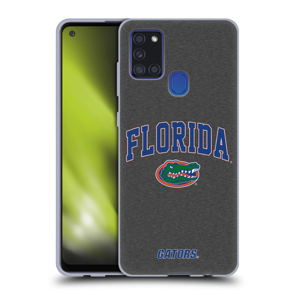 University Of Florida UF University Of Florida Campus Logotype Soft Gel Case for Samsung Galaxy A21s (2020)