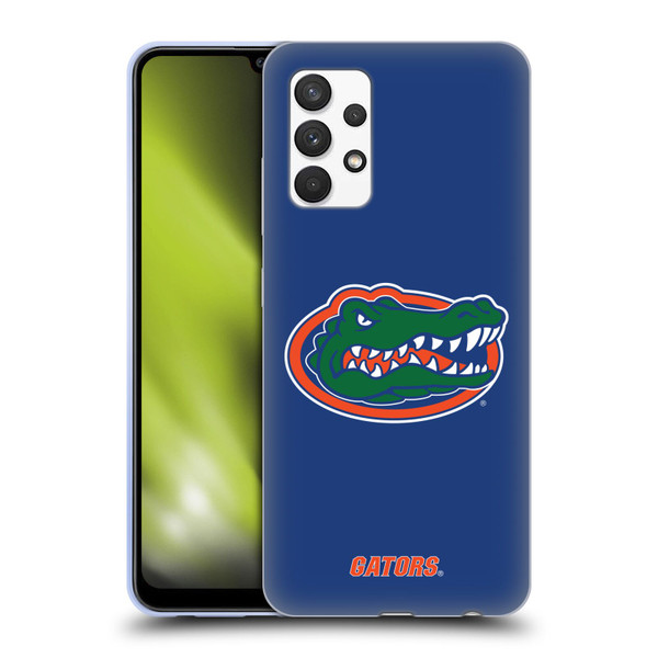 University Of Florida UF University Of Florida Plain Soft Gel Case for Samsung Galaxy A32 (2021)