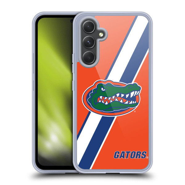 University Of Florida UF University Of Florida Stripes Soft Gel Case for Samsung Galaxy A54 5G