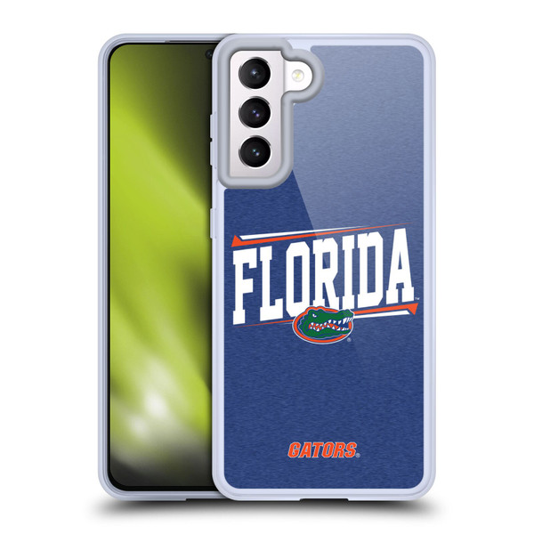 University Of Florida UF University Of Florida Double Bar Soft Gel Case for Samsung Galaxy S21 5G