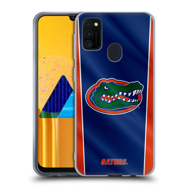 University Of Florida UF University Of Florida Banner Soft Gel Case for Samsung Galaxy M30s (2019)/M21 (2020)