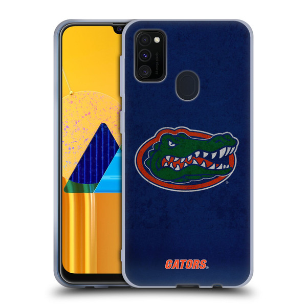 University Of Florida UF University Of Florida Distressed Look Soft Gel Case for Samsung Galaxy M30s (2019)/M21 (2020)