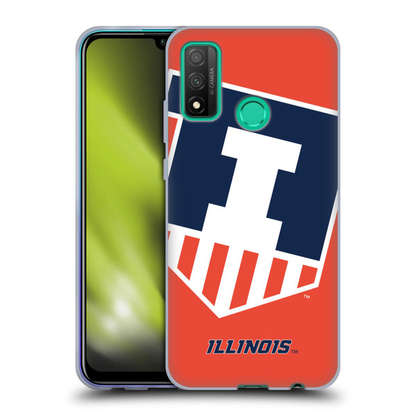 University Of Illinois U Of I University Of Illinois Oversized Icon Soft Gel Case for Huawei P Smart (2020)