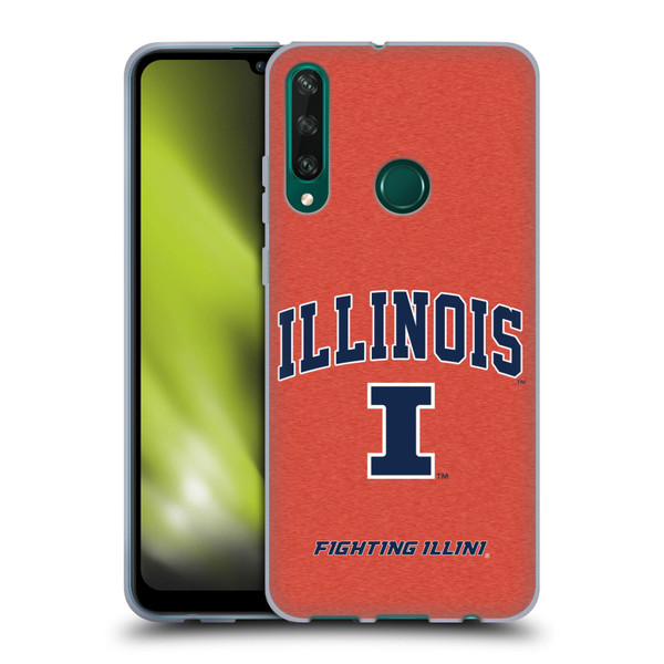 University Of Illinois U Of I University Of Illinois Campus Logotype Soft Gel Case for Huawei Y6p