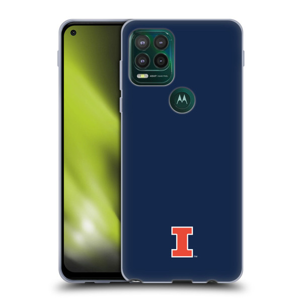 University Of Illinois U Of I University Of Illinois Fighting Illini Soft Gel Case for Motorola Moto G Stylus 5G 2021