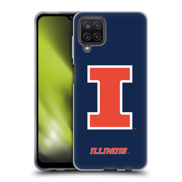 University Of Illinois U Of I University Of Illinois Plain Soft Gel Case for Samsung Galaxy A12 (2020)