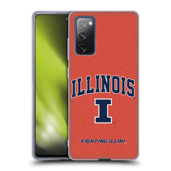 University Of Illinois U Of I University Of Illinois Campus Logotype Soft Gel Case for Samsung Galaxy S20 FE / 5G