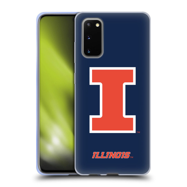 University Of Illinois U Of I University Of Illinois Plain Soft Gel Case for Samsung Galaxy S20 / S20 5G