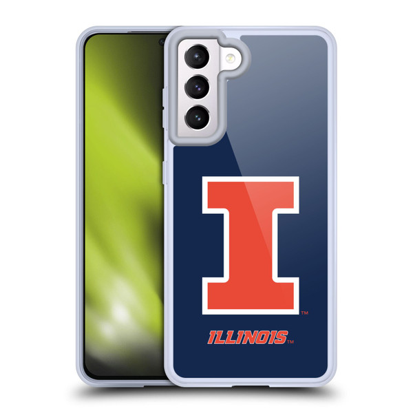 University Of Illinois U Of I University Of Illinois Plain Soft Gel Case for Samsung Galaxy S21 5G