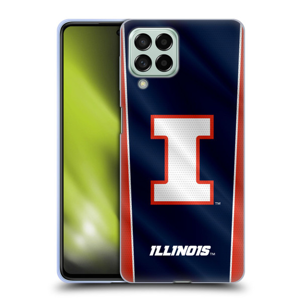 University Of Illinois U Of I University Of Illinois Banner Soft Gel Case for Samsung Galaxy M53 (2022)