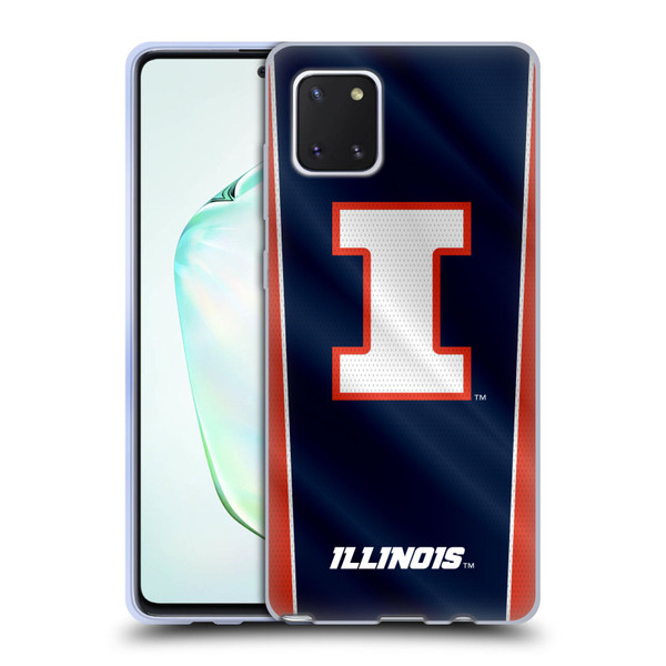 University Of Illinois U Of I University Of Illinois Banner Soft Gel Case for Samsung Galaxy Note10 Lite