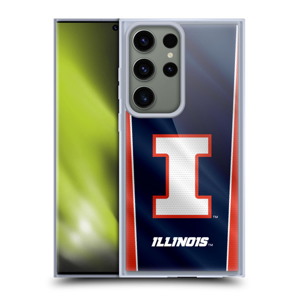 University Of Illinois U Of I University Of Illinois Banner Soft Gel Case for Samsung Galaxy S23 Ultra 5G