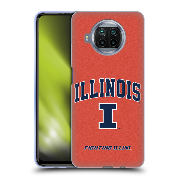 University Of Illinois U Of I University Of Illinois Campus Logotype Soft Gel Case for Xiaomi Mi 10T Lite 5G