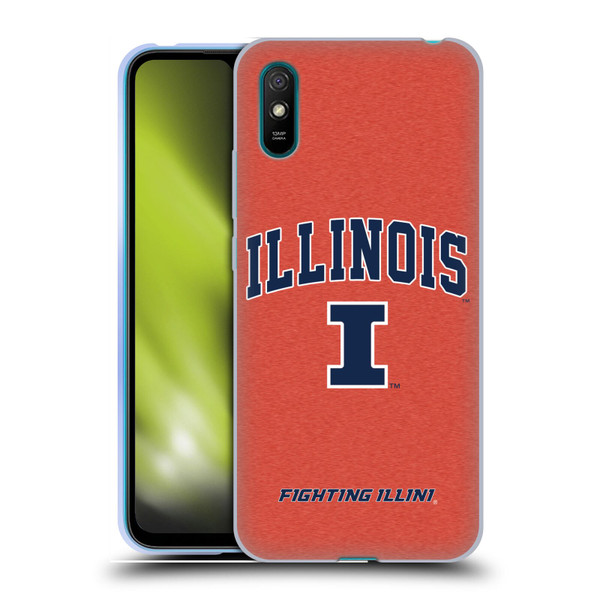 University Of Illinois U Of I University Of Illinois Campus Logotype Soft Gel Case for Xiaomi Redmi 9A / Redmi 9AT