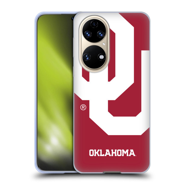 University of Oklahoma OU The University of Oklahoma Oversized Icon Soft Gel Case for Huawei P50