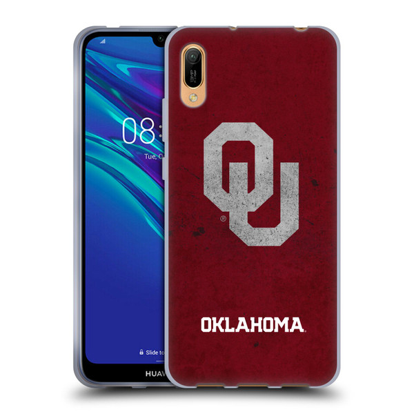 University of Oklahoma OU The University of Oklahoma Distressed Look Soft Gel Case for Huawei Y6 Pro (2019)