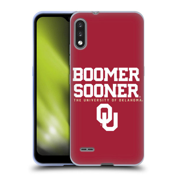 University of Oklahoma OU The University of Oklahoma Boomer Sooner Soft Gel Case for LG K22