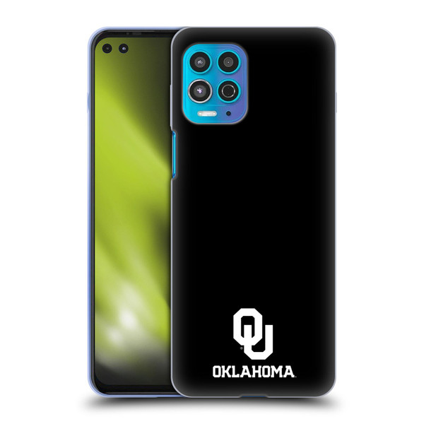 University of Oklahoma OU The University of Oklahoma Logo Soft Gel Case for Motorola Moto G100