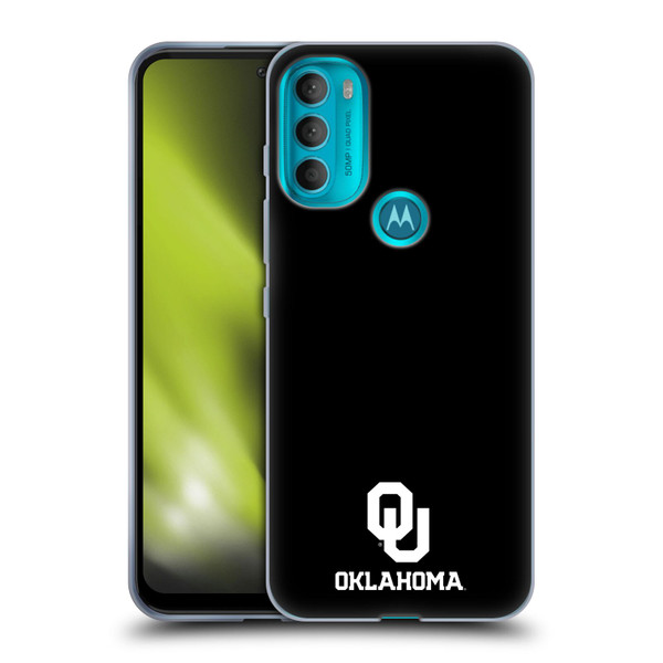 University of Oklahoma OU The University of Oklahoma Logo Soft Gel Case for Motorola Moto G71 5G