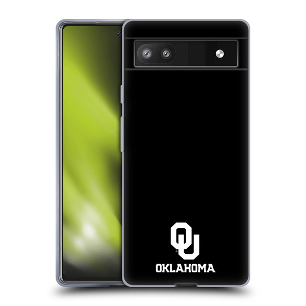 University of Oklahoma OU The University of Oklahoma Logo Soft Gel Case for Google Pixel 6a