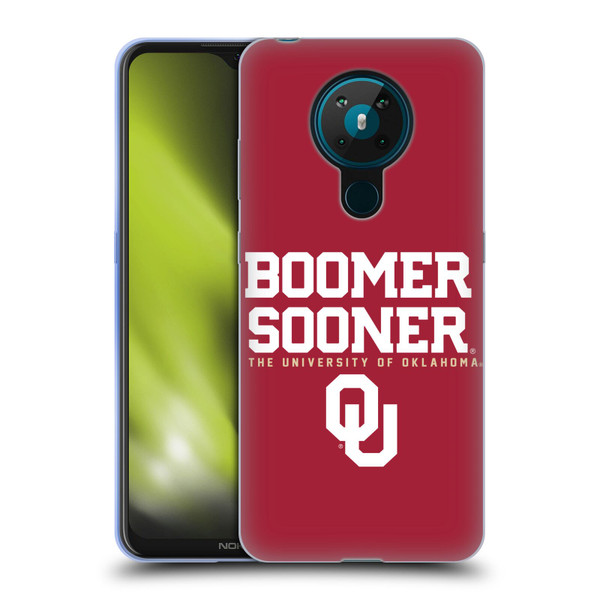 University of Oklahoma OU The University of Oklahoma Boomer Sooner Soft Gel Case for Nokia 5.3