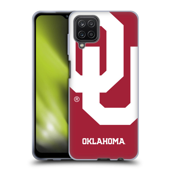 University of Oklahoma OU The University of Oklahoma Oversized Icon Soft Gel Case for Samsung Galaxy A12 (2020)