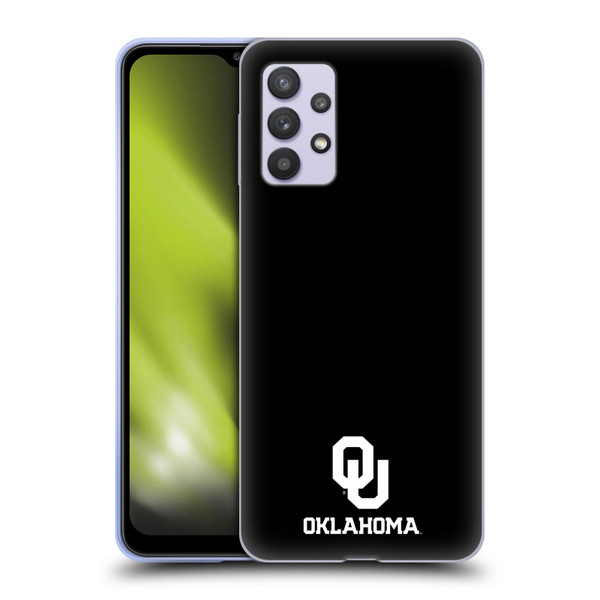 University of Oklahoma OU The University of Oklahoma Logo Soft Gel Case for Samsung Galaxy A32 5G / M32 5G (2021)