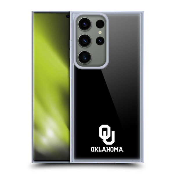 University of Oklahoma OU The University of Oklahoma Logo Soft Gel Case for Samsung Galaxy S23 Ultra 5G