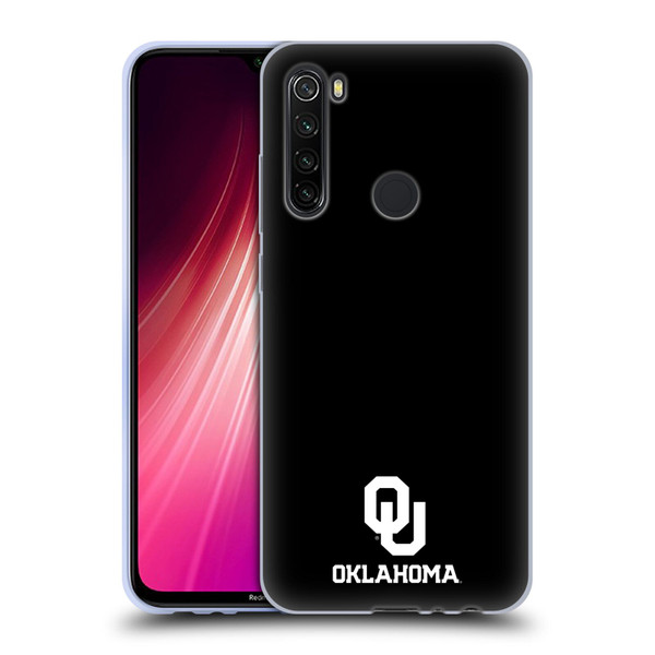 University of Oklahoma OU The University of Oklahoma Logo Soft Gel Case for Xiaomi Redmi Note 8T