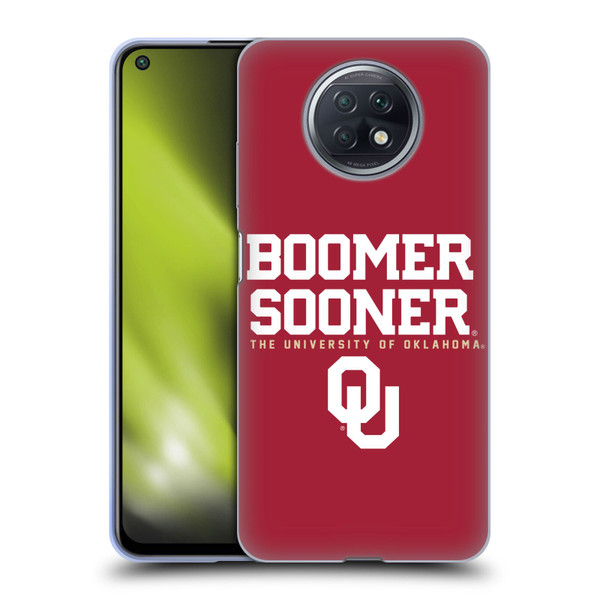University of Oklahoma OU The University of Oklahoma Boomer Sooner Soft Gel Case for Xiaomi Redmi Note 9T 5G
