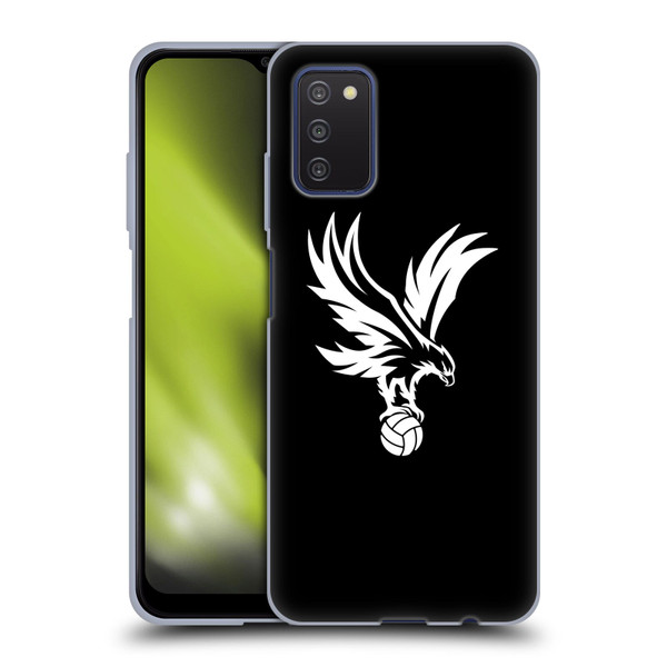 Crystal Palace FC Crest Eagle Grey Soft Gel Case for Samsung Galaxy A03s (2021)