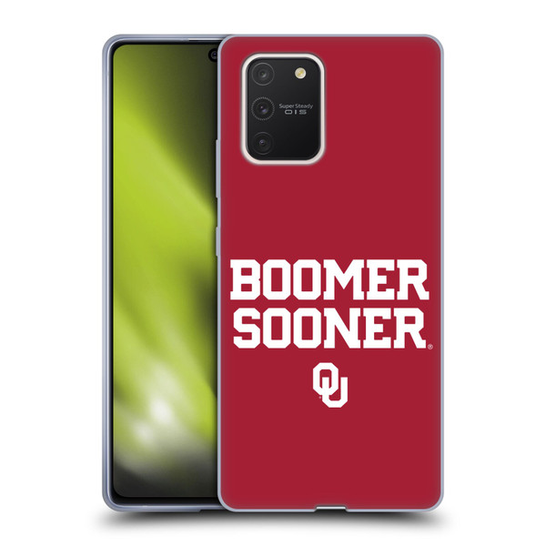 University of Oklahoma OU The University Of Oklahoma Art Boomer Soft Gel Case for Samsung Galaxy S10 Lite