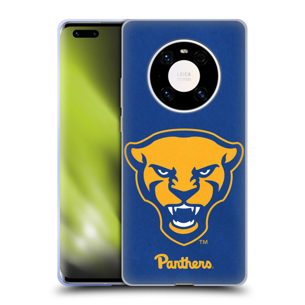 University Of Pittsburgh University of Pittsburgh Art Head Logo Soft Gel Case for Huawei Mate 40 Pro 5G