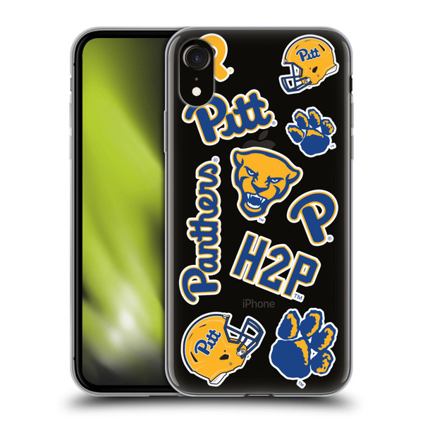 University Of Pittsburgh University of Pittsburgh Art Collage Soft Gel Case for Apple iPhone XR