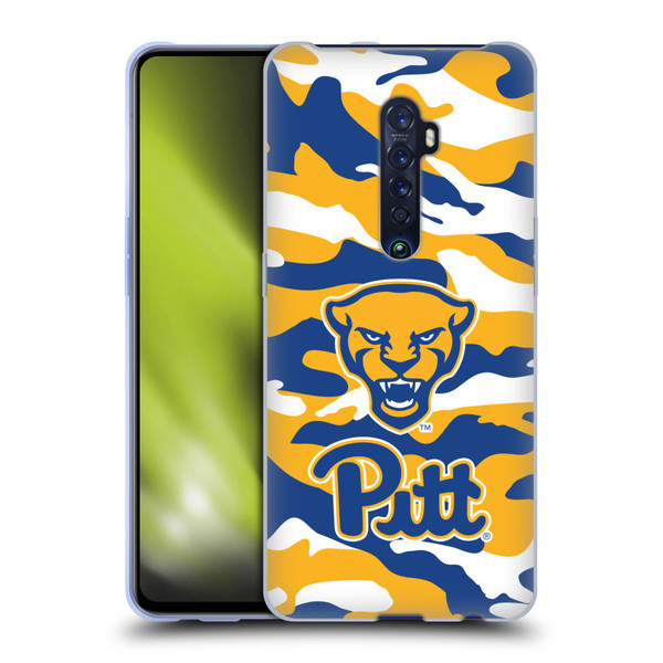 University Of Pittsburgh University of Pittsburgh Art Camou Full Color Soft Gel Case for OPPO Reno 2