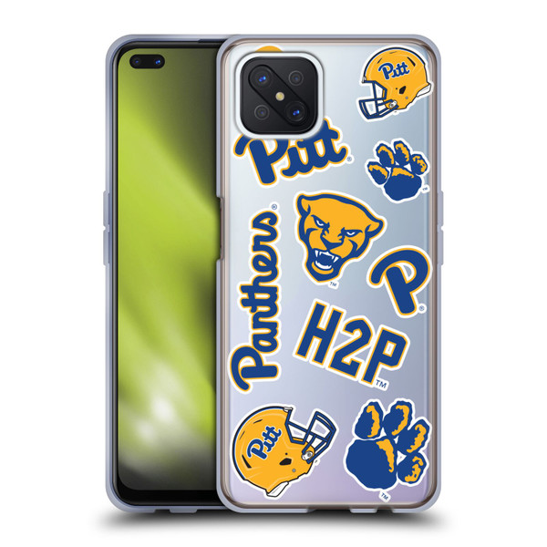 University Of Pittsburgh University of Pittsburgh Art Collage Soft Gel Case for OPPO Reno4 Z 5G