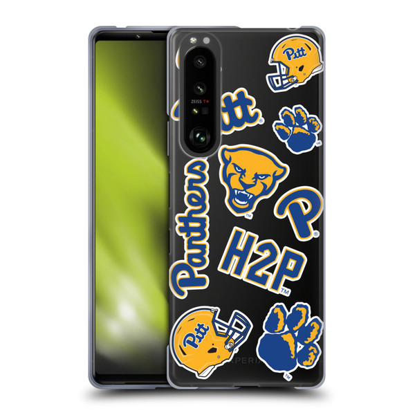 University Of Pittsburgh University of Pittsburgh Art Collage Soft Gel Case for Sony Xperia 1 III