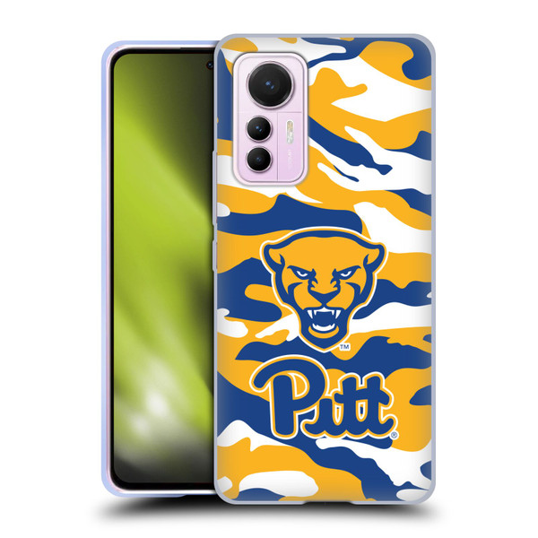 University Of Pittsburgh University of Pittsburgh Art Camou Full Color Soft Gel Case for Xiaomi 12 Lite