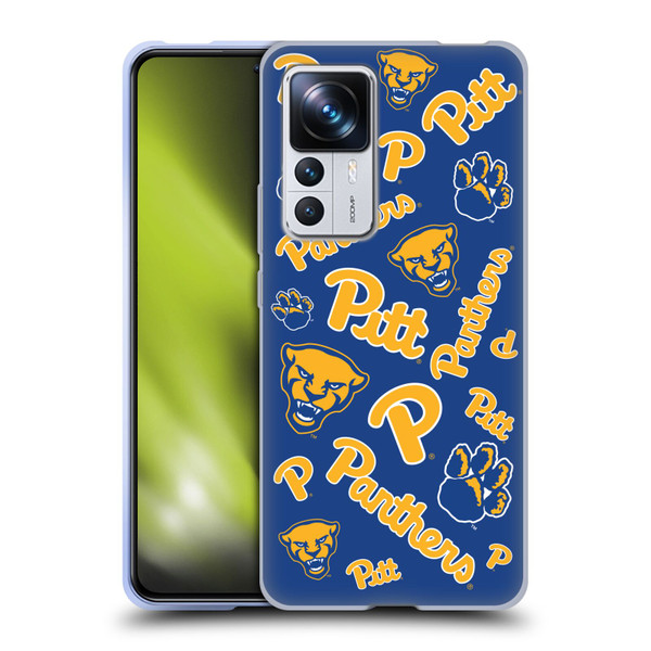 University Of Pittsburgh University of Pittsburgh Art Pattern 1 Soft Gel Case for Xiaomi 12T Pro