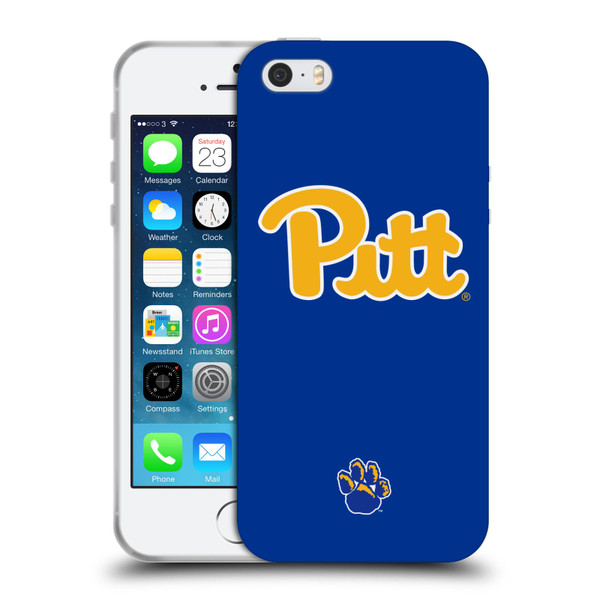 University Of Pittsburgh University Of Pittsburgh Plain Soft Gel Case for Apple iPhone 5 / 5s / iPhone SE 2016