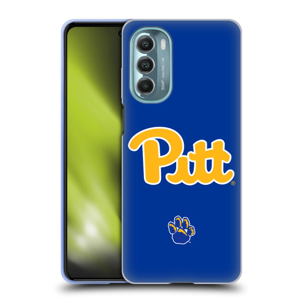 University Of Pittsburgh University Of Pittsburgh Plain Soft Gel Case for Motorola Moto G Stylus 5G (2022)