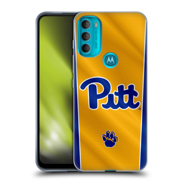 University Of Pittsburgh University Of Pittsburgh Banner Soft Gel Case for Motorola Moto G71 5G