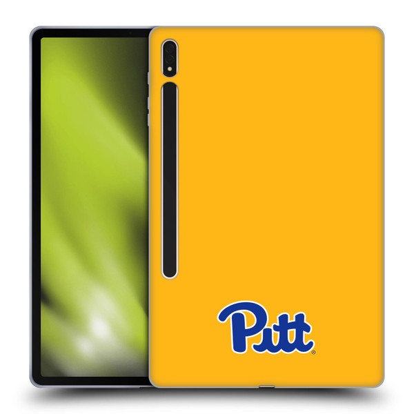 University Of Pittsburgh University Of Pittsburgh Logo Soft Gel Case for Samsung Galaxy Tab S8 Plus