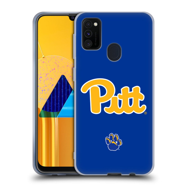 University Of Pittsburgh University Of Pittsburgh Plain Soft Gel Case for Samsung Galaxy M30s (2019)/M21 (2020)