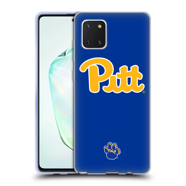 University Of Pittsburgh University Of Pittsburgh Plain Soft Gel Case for Samsung Galaxy Note10 Lite