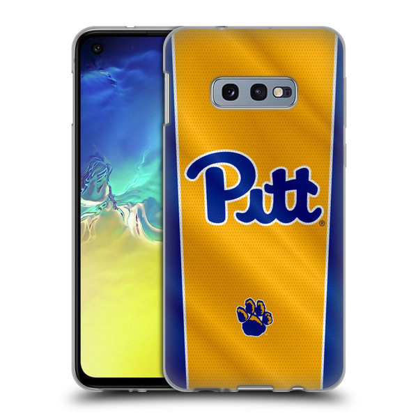 University Of Pittsburgh University Of Pittsburgh Banner Soft Gel Case for Samsung Galaxy S10e