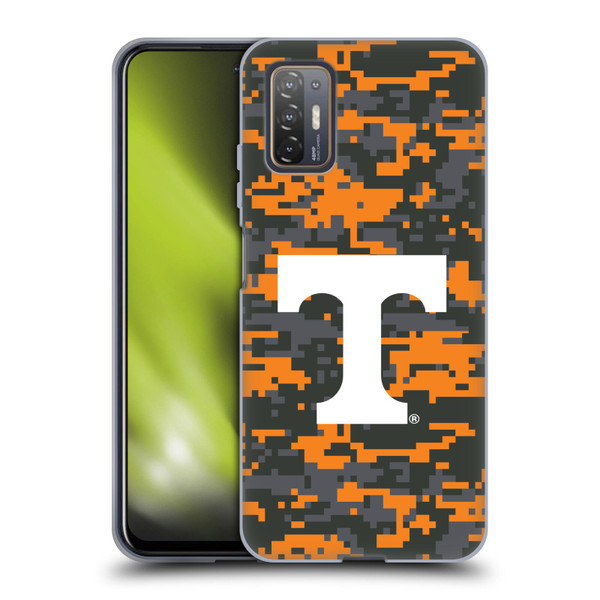 University Of Tennessee UTK University Of Tennessee Knoxville Digital Camouflage Soft Gel Case for HTC Desire 21 Pro 5G