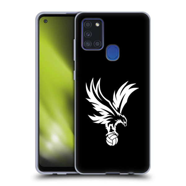 Crystal Palace FC Crest Eagle Grey Soft Gel Case for Samsung Galaxy A21s (2020)