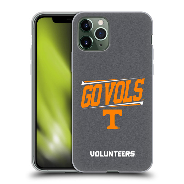 University Of Tennessee UTK University Of Tennessee Knoxville Double Bar Soft Gel Case for Apple iPhone 11 Pro